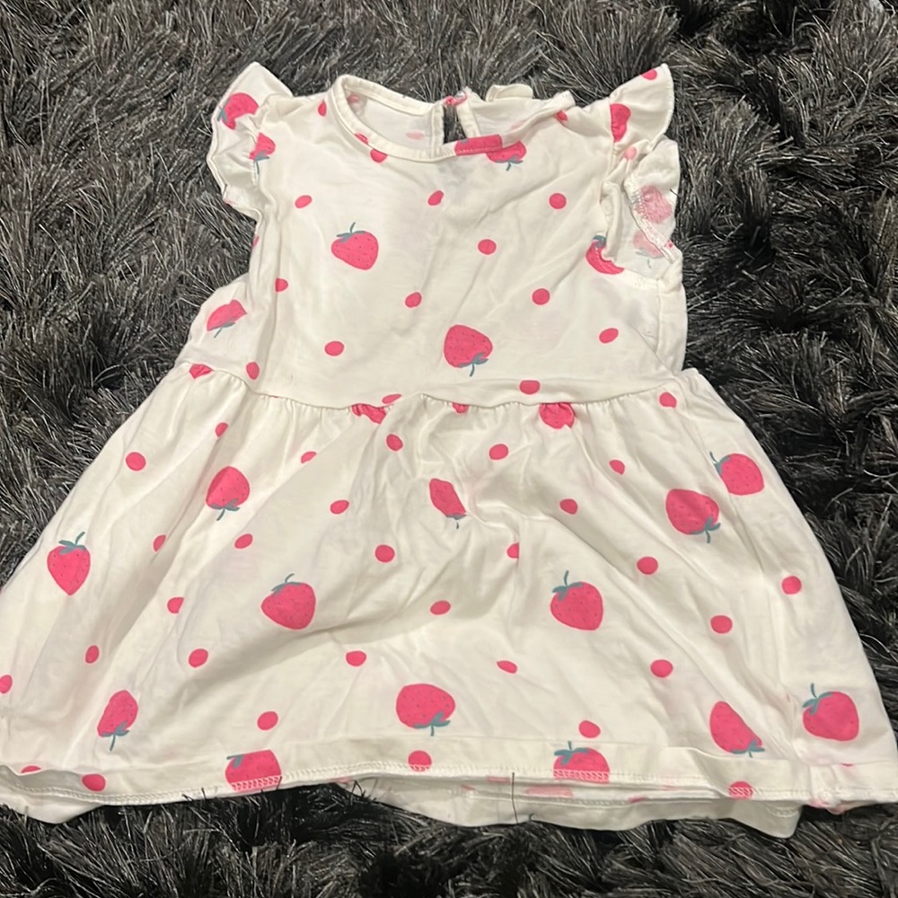H&M strawberry dress